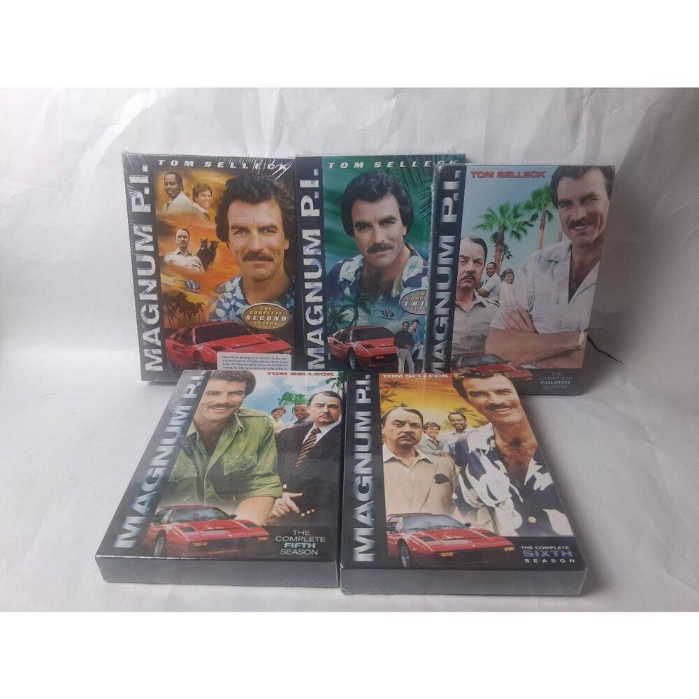 Magnum P.I. Seasons 2 thru 6 complete Seasons Brand New and Sealed DVD